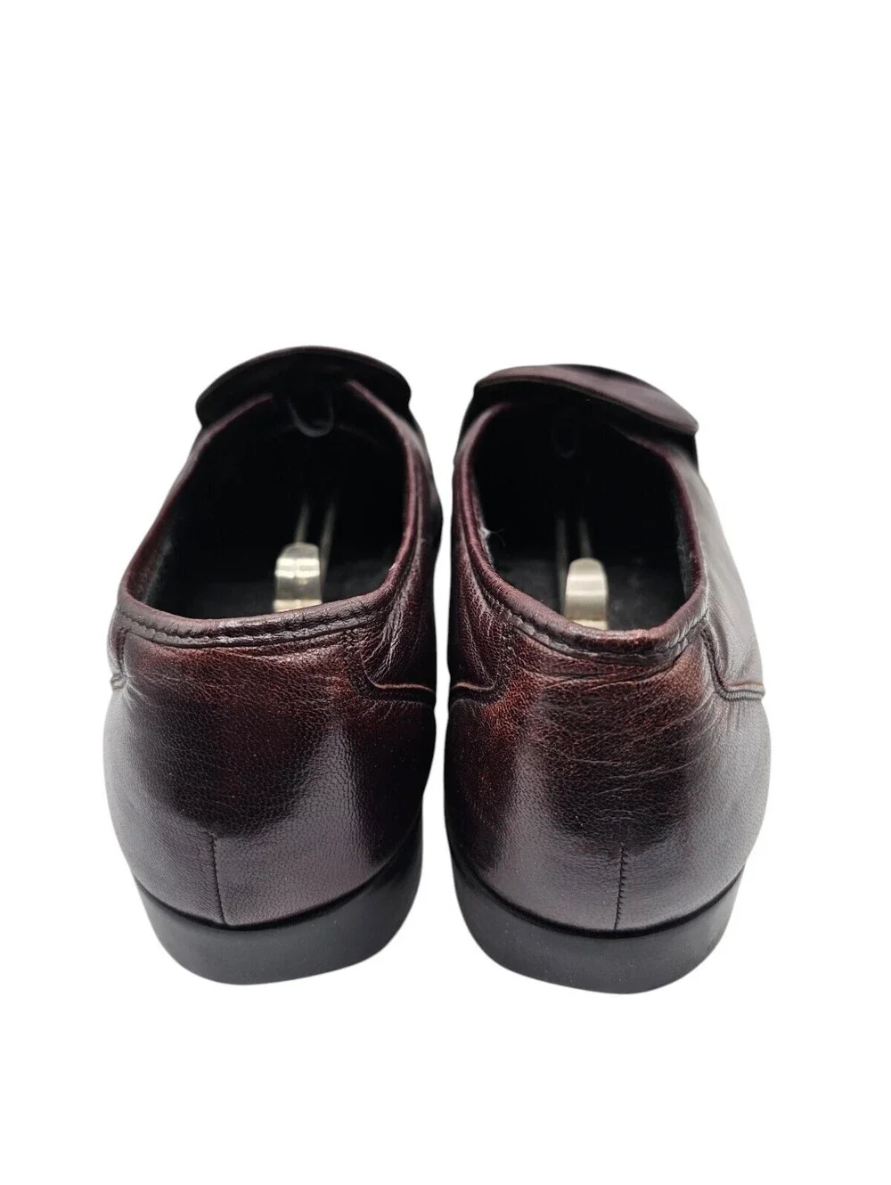 Florsheim Mens Vintage Size 39 D Brown Leather Slip On Penny Loafer Shoes